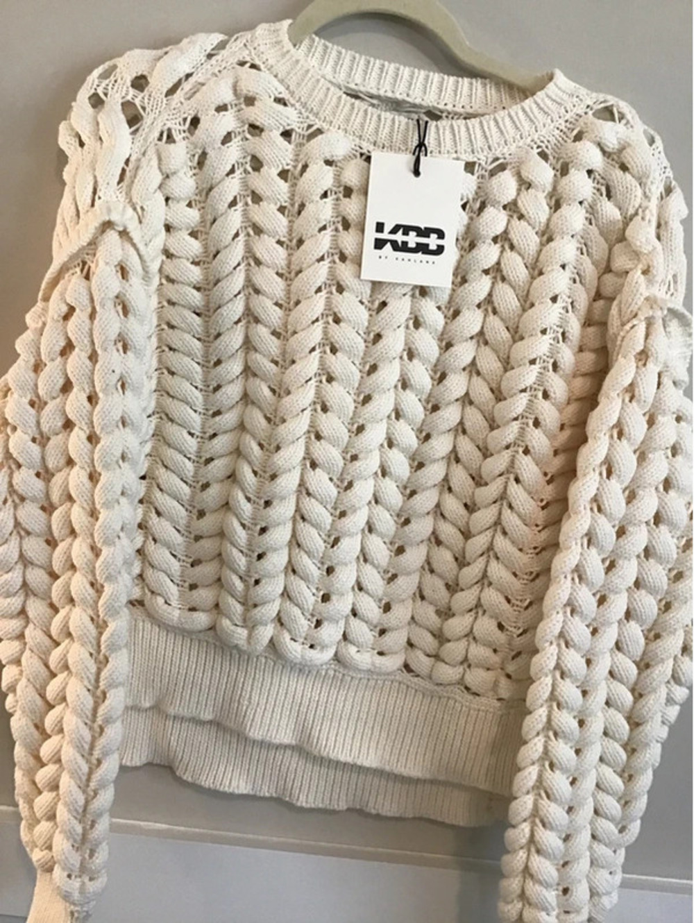 Kbb by Kahlana chunky sweater, small, new, cute